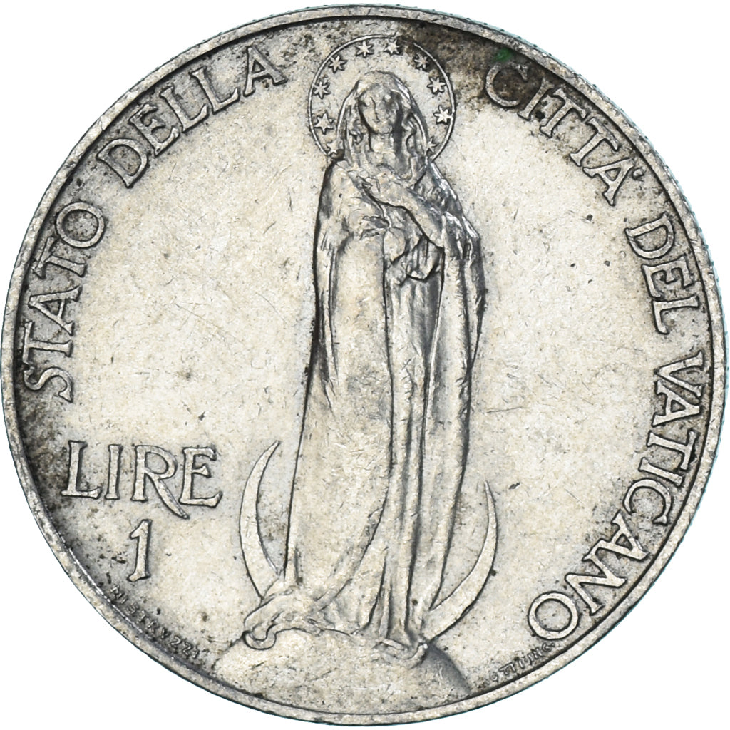 Moneda, Vaticano, Lira, 1934