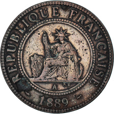 Monnaie, Indochine française, Cent, 1889