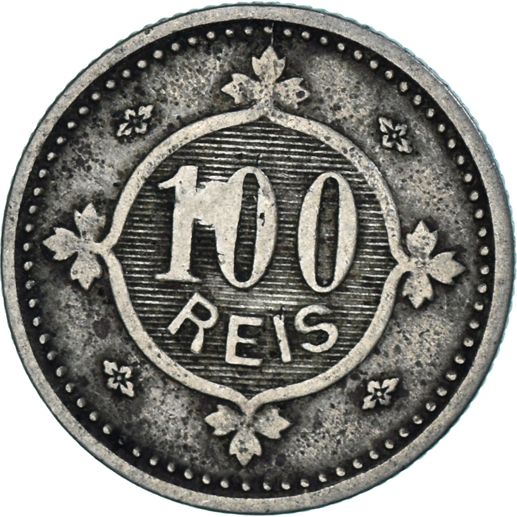 Moeda, Portugal, 100 Reis, 1900