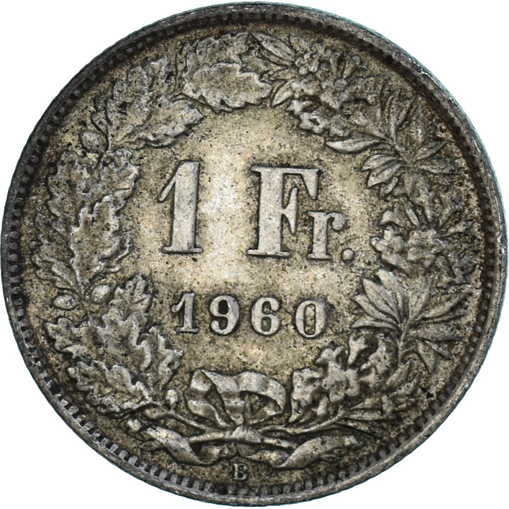 Coin, Switzerland, Franc, 1960