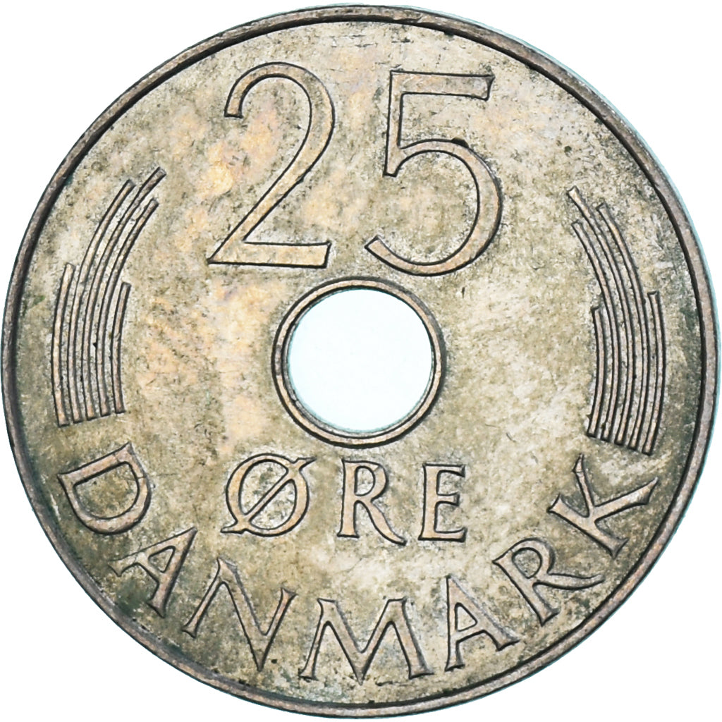 Monnaie, Danemark, 25 Öre, 1987