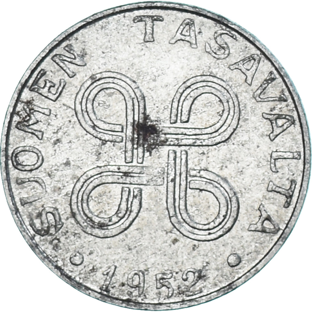 Coin, Finland, Markka, 1952