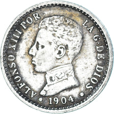 Moneda, España, 50 Centimos, 1904