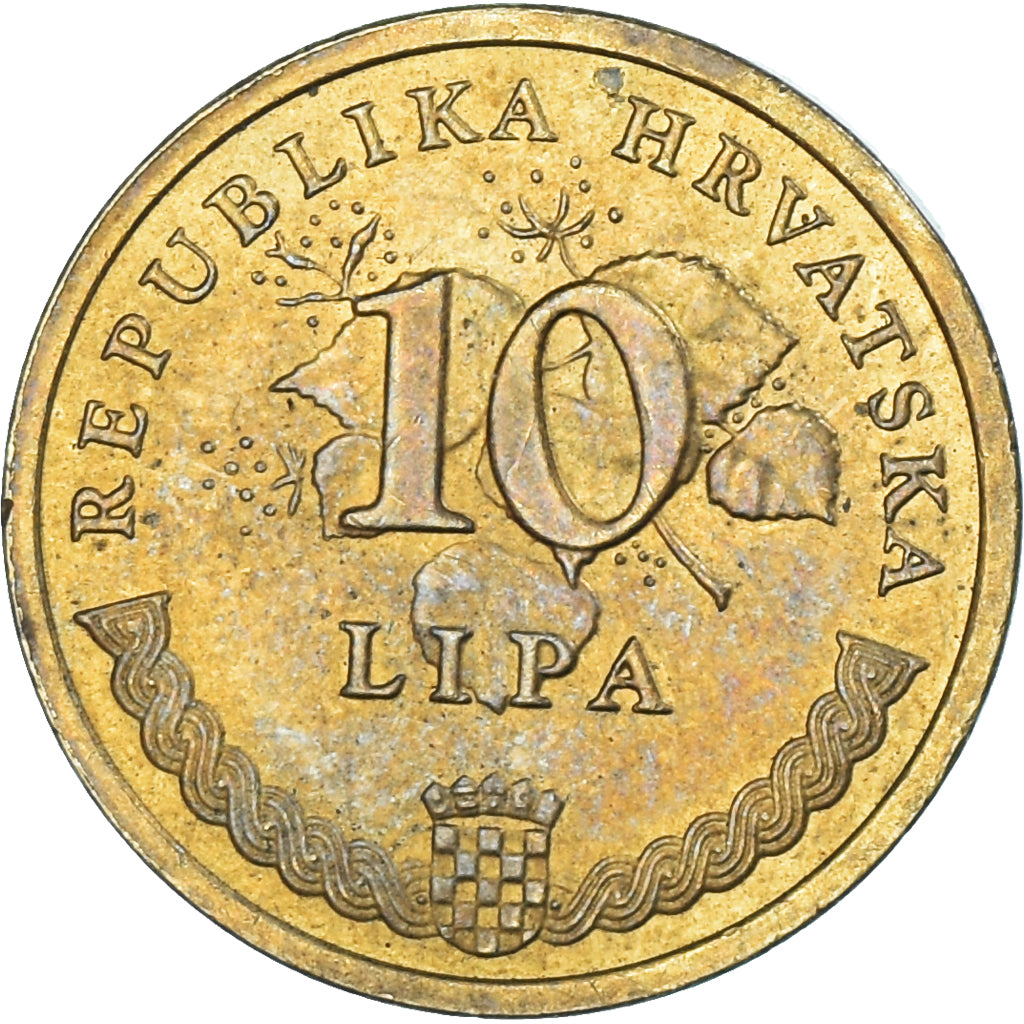 Moeda, Croácia, 10 Lipa