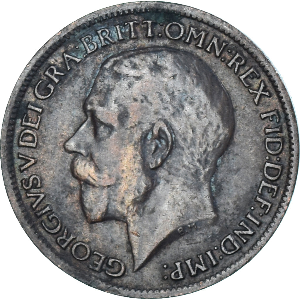 Moneta, Wielka Brytania, Farthing, 1917