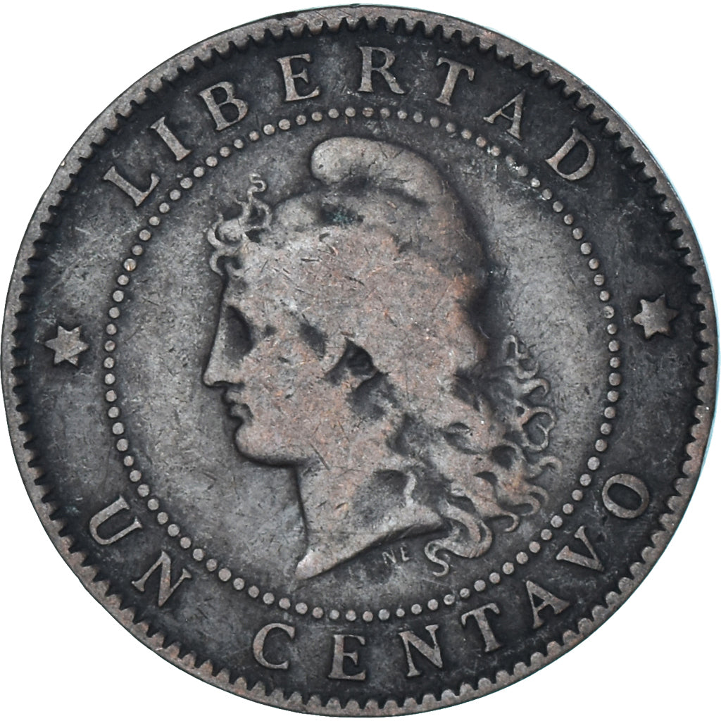 Munten, Argentinië, Centavo, 1888