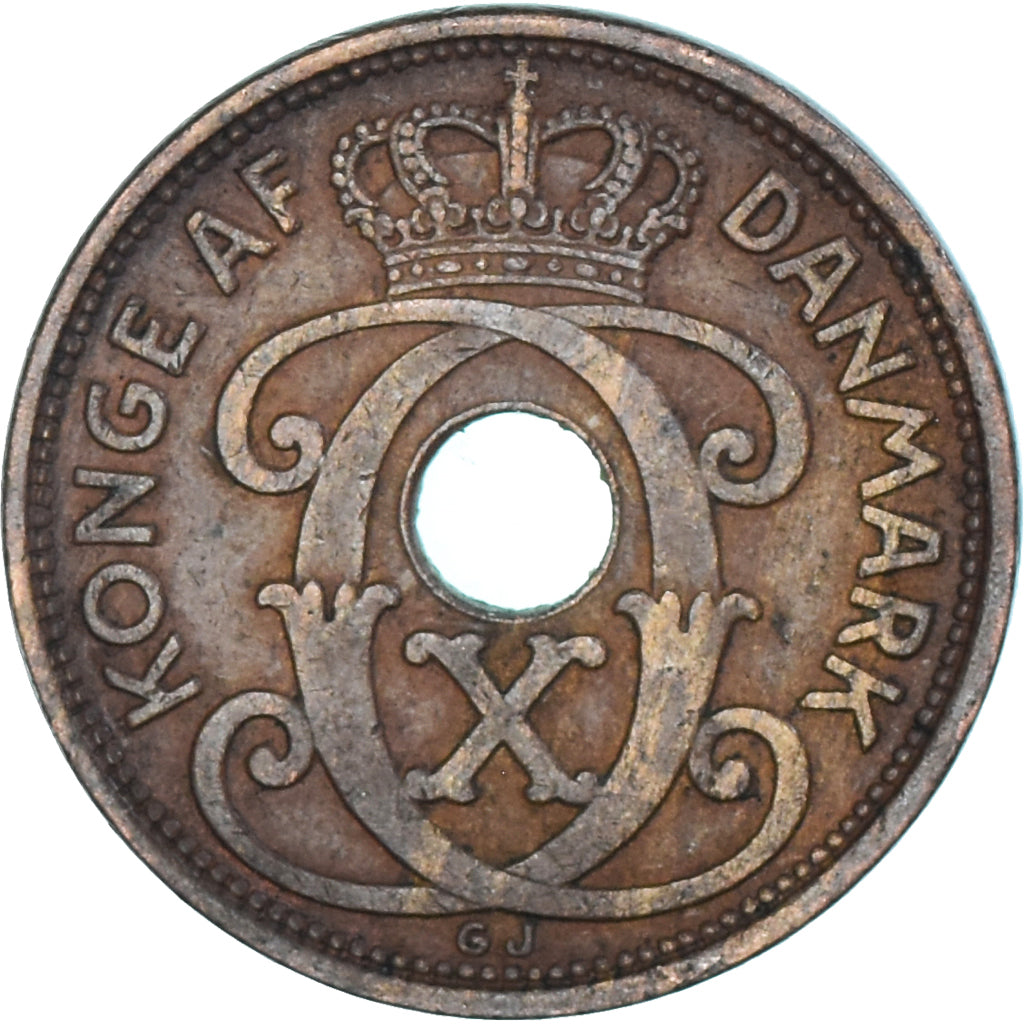 Monnaie, Danemark, 2 Öre, 1927
