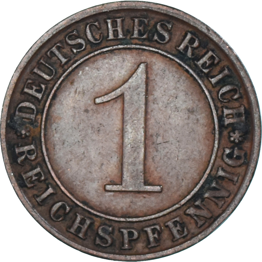 Münze, Deutschland, Reichspfennig, 1924