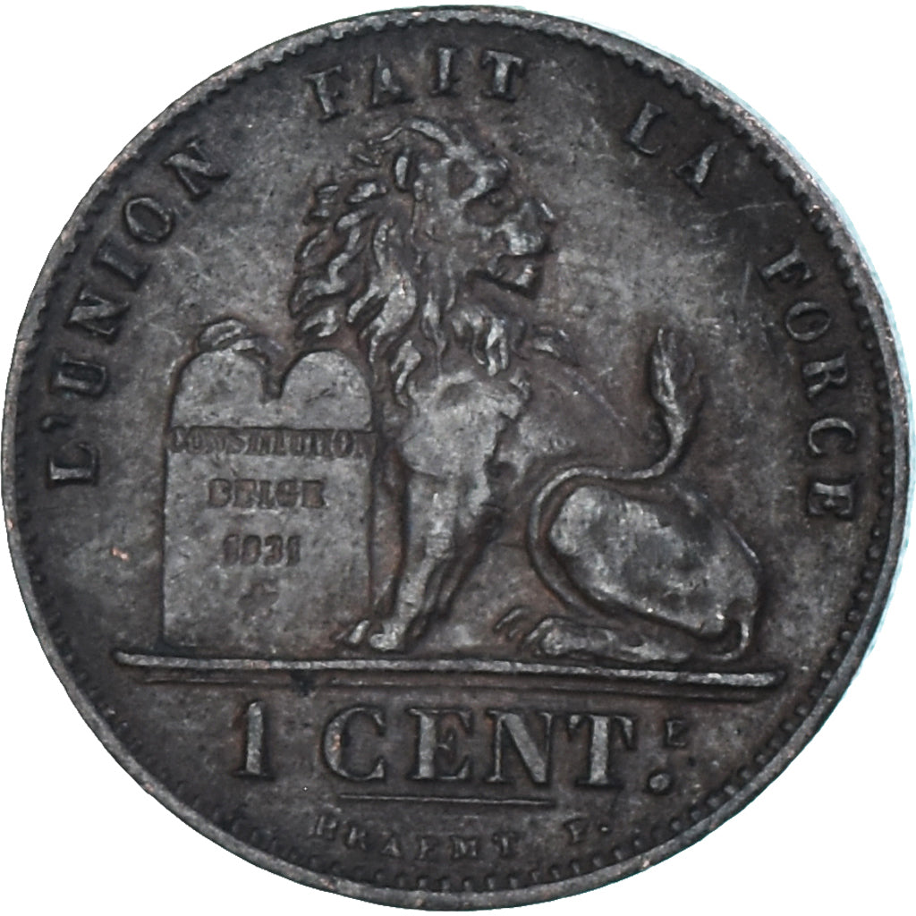 Monnaie, Belgique, Centime, 1907