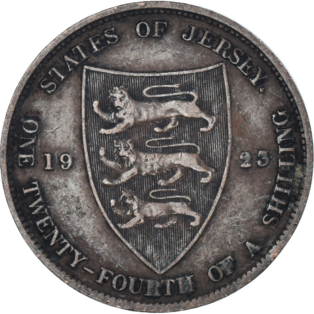 Munten, Jersey, 1/24 Shilling, 1923