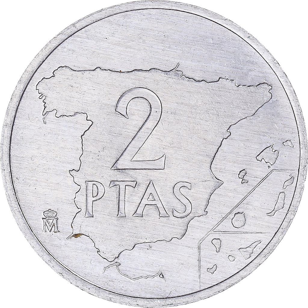 Moneta, Spagna, 2 Pesetas, 1982