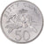 Münze, Singapur, 50 Cents, 1987