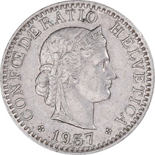 Coin, Switzerland, 20 Rappen, 1957