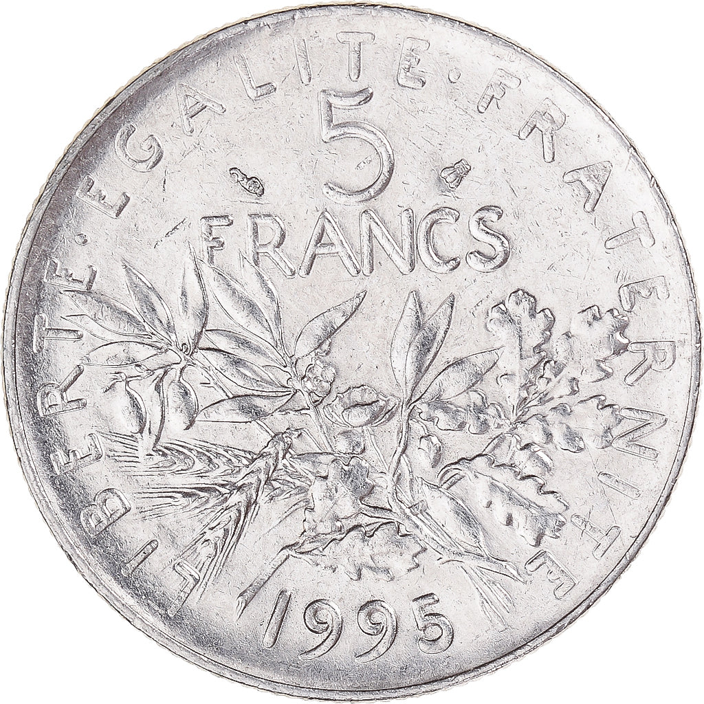 Coin, France, 5 Francs, 1995