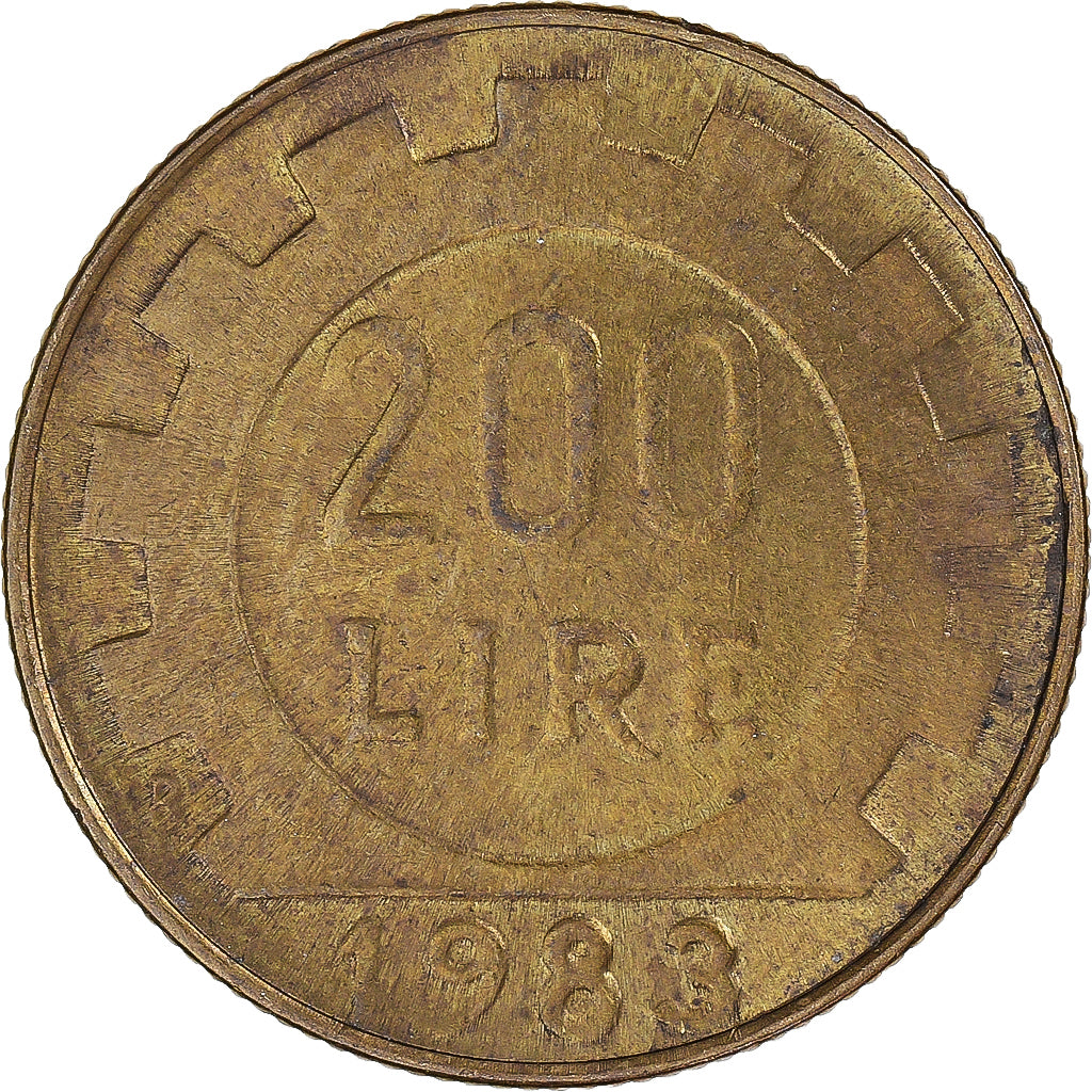 Munten, Italië, 200 Lire, 1983