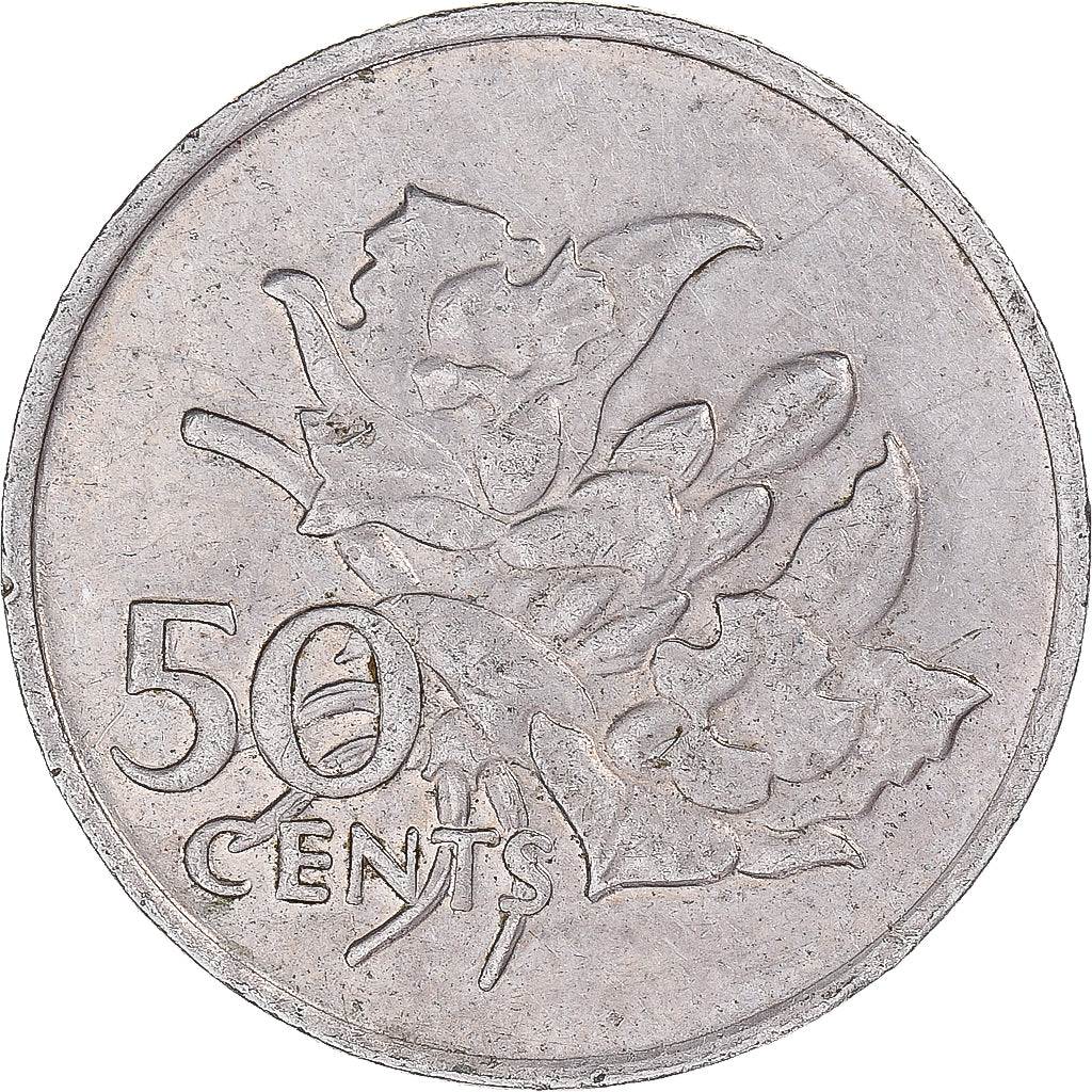 Münze, Seychelles, 50 Cents, 1977