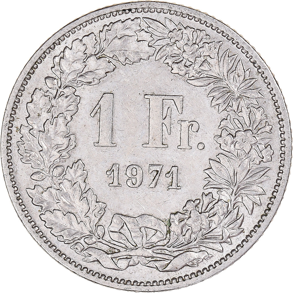 Monnaie, Suisse, Franc, 1971