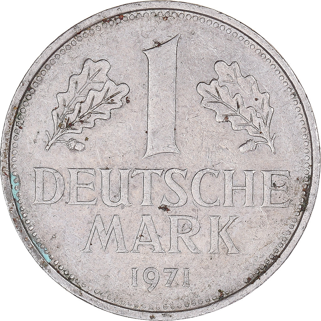 Moeda, Alemanha, Mark, 1971
