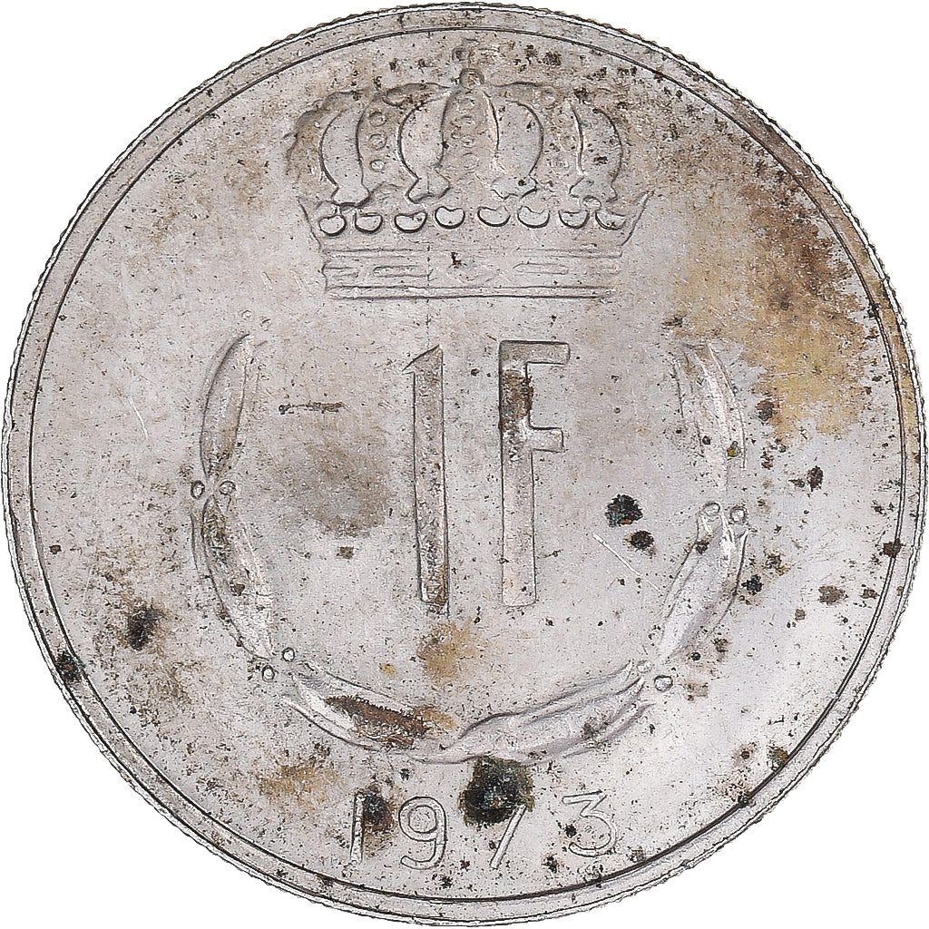 Coin, Luxembourg, Franc, 1973