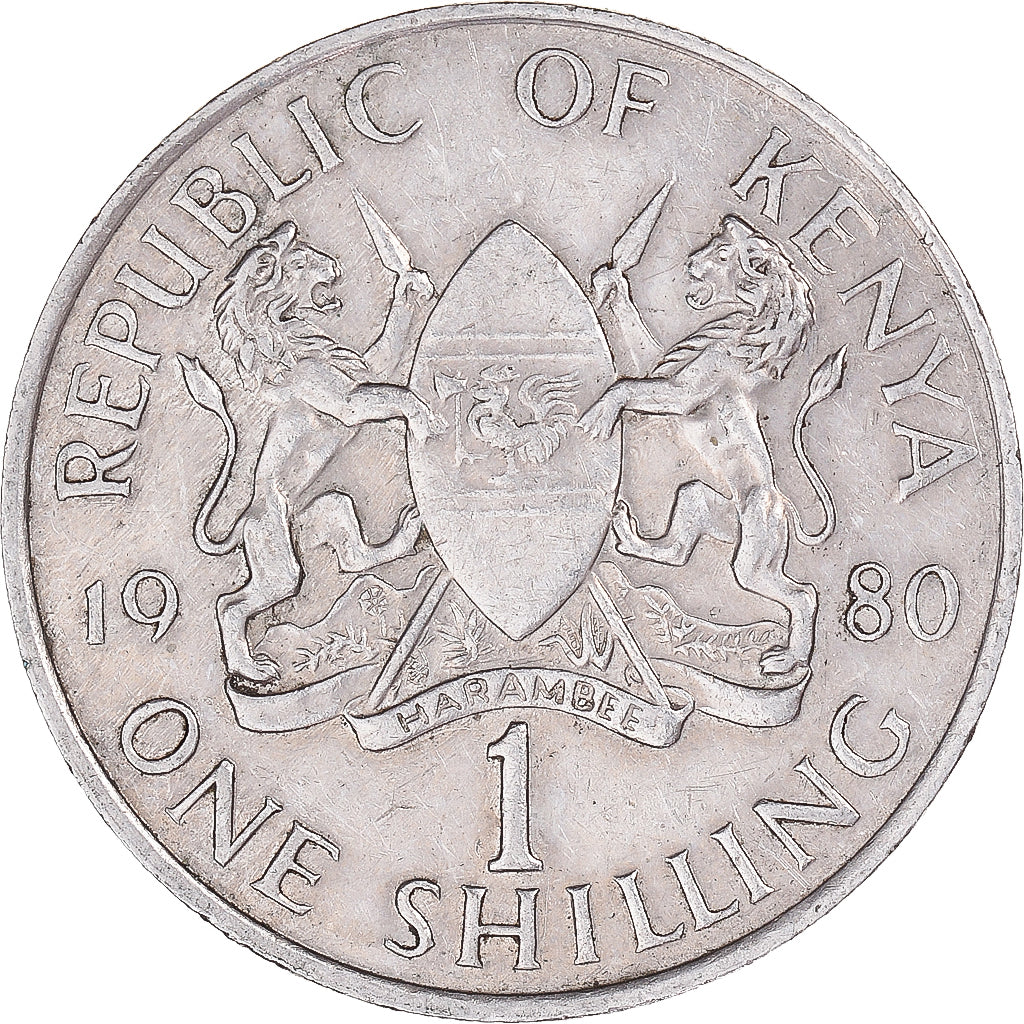 Munten, Kenia, Shilling, 1980