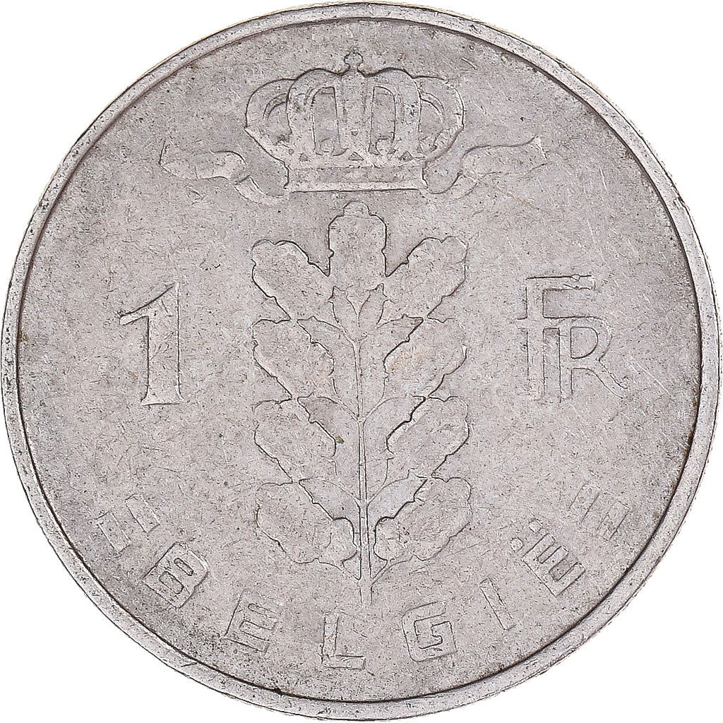 Coin, Belgium, Franc, 1962