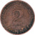 Coin, Germany, 2 Pfennig, 1975