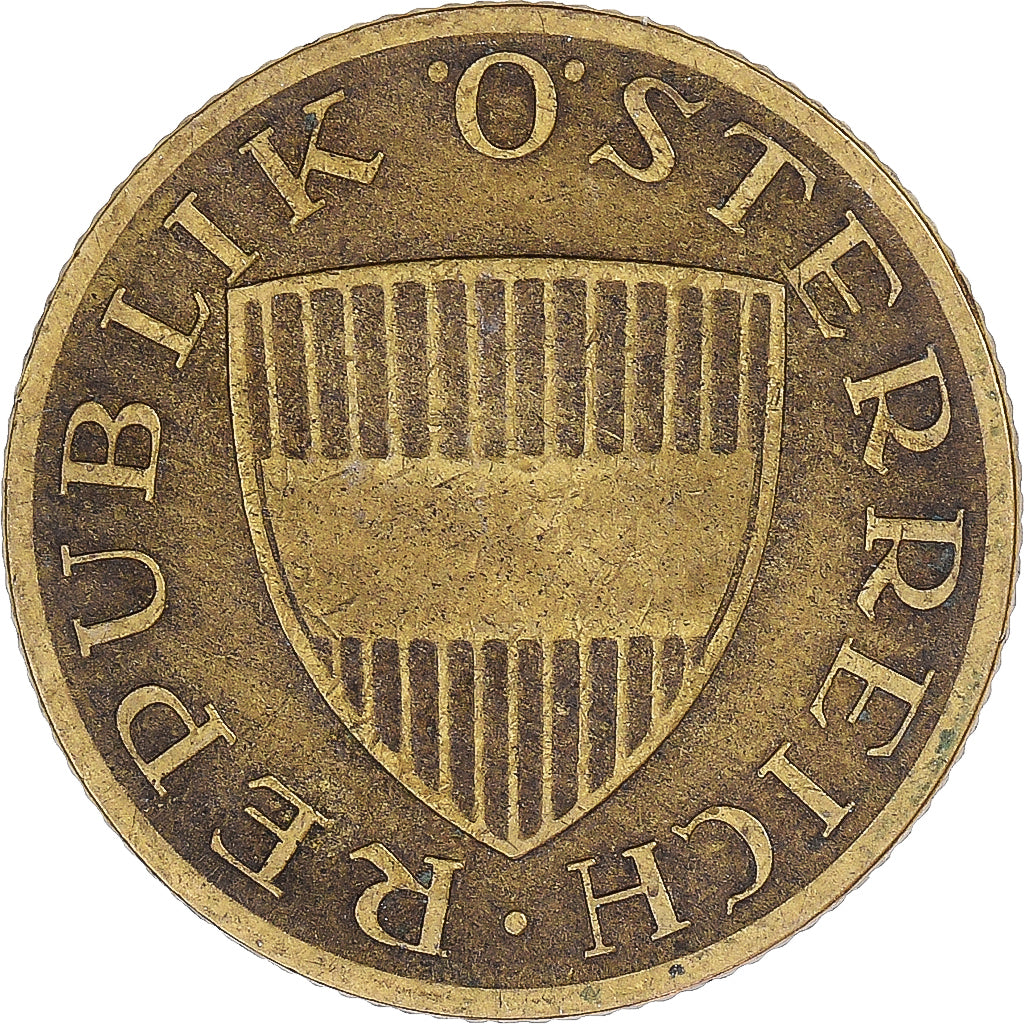 Moeda, Áustria, 50 Groschen, 1959