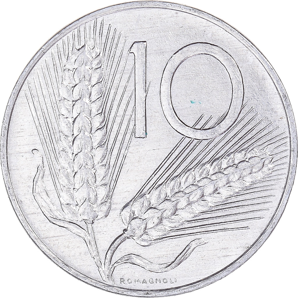 Coin, Italy, 10 Lire, 1981