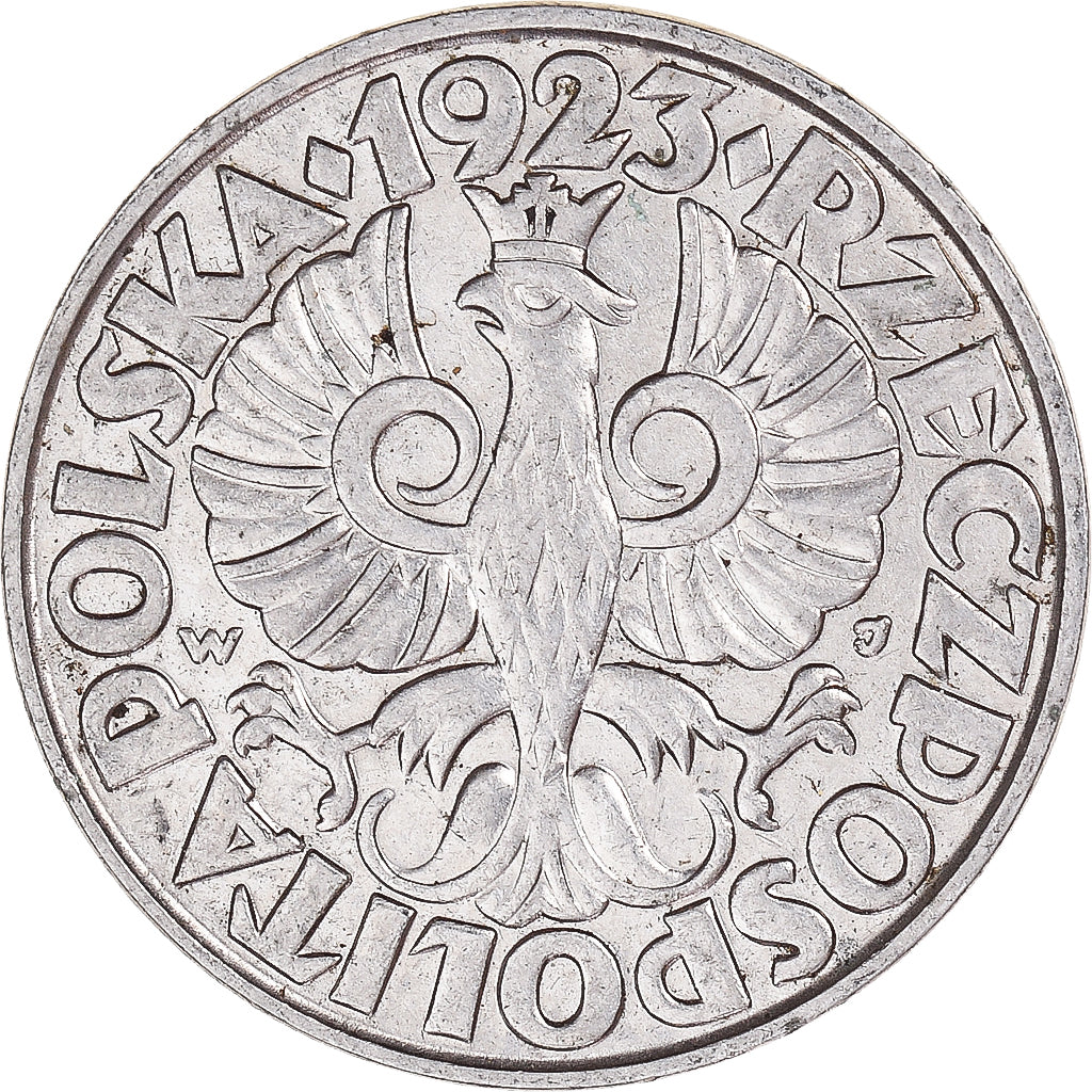 Moneta, Polonia, 50 Groszy, 1923