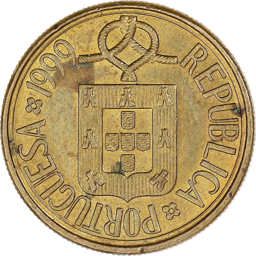 Münze, Portugal, 5 Escudos, 1999