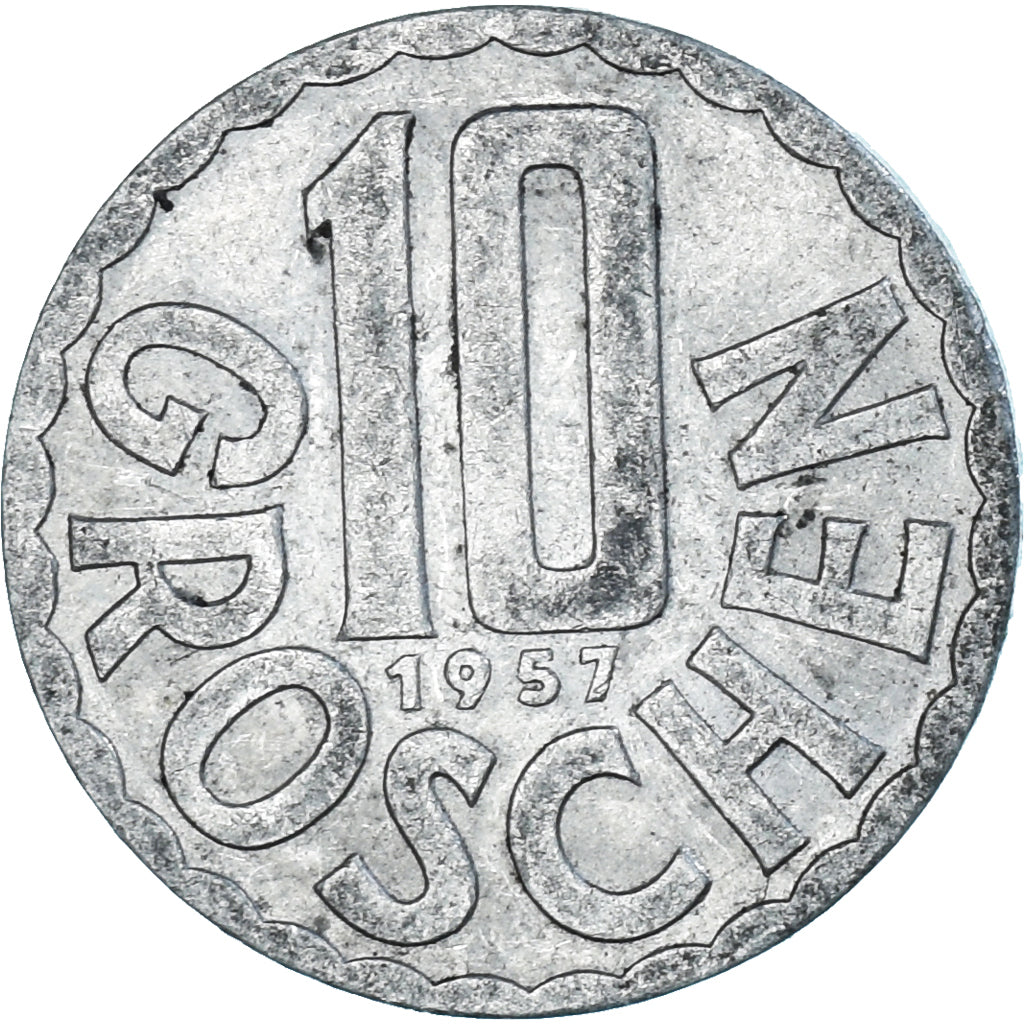 Moneta, Austria, 10 Groschen, 1957