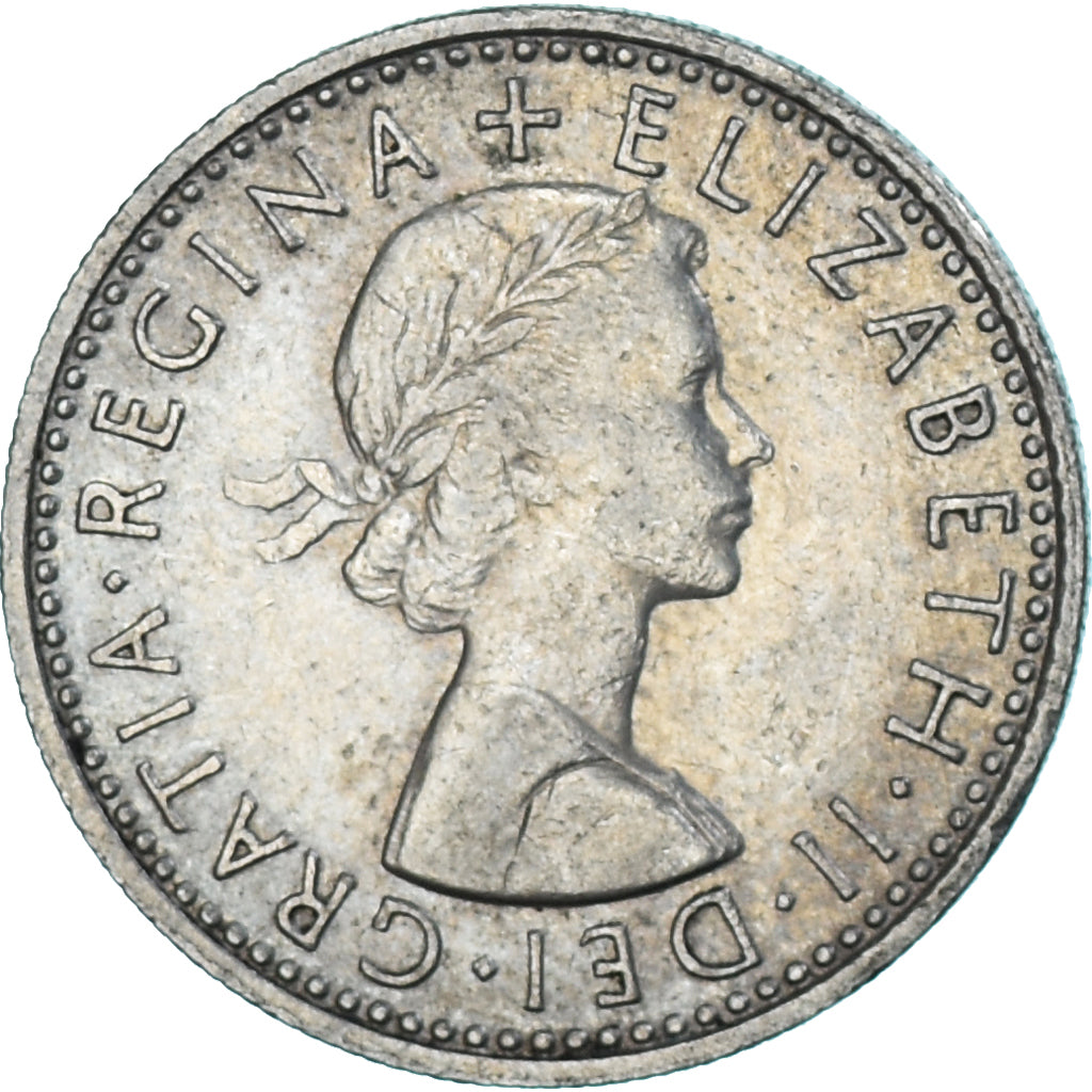 Moneta, Wielka Brytania, 6 Pence, 1965
