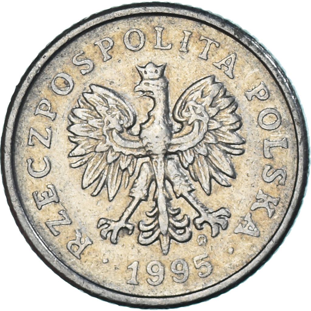 Münze, Polen, 50 Groszy, 1995