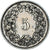 Coin, Switzerland, 5 Rappen, 1942