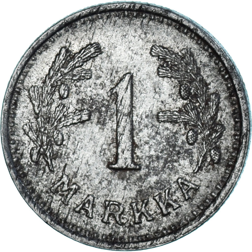 Coin, Finland, Markka, 1945