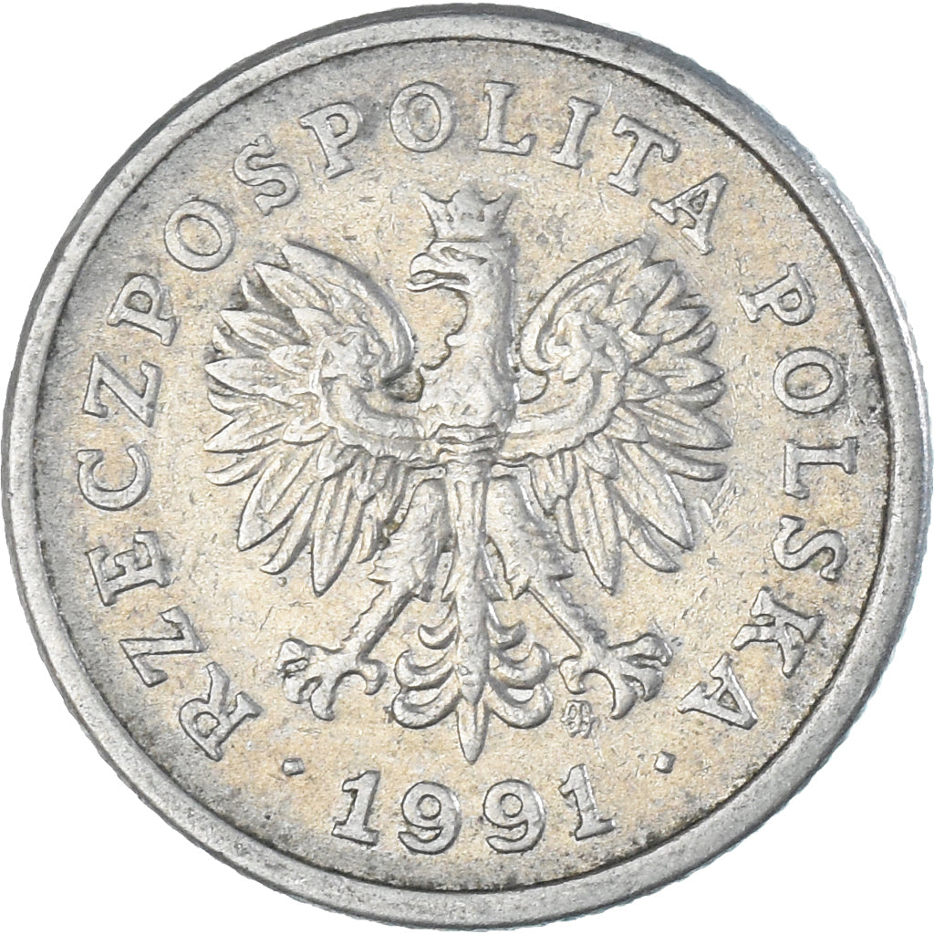Moneta, Polonia, 20 Groszy, 1991