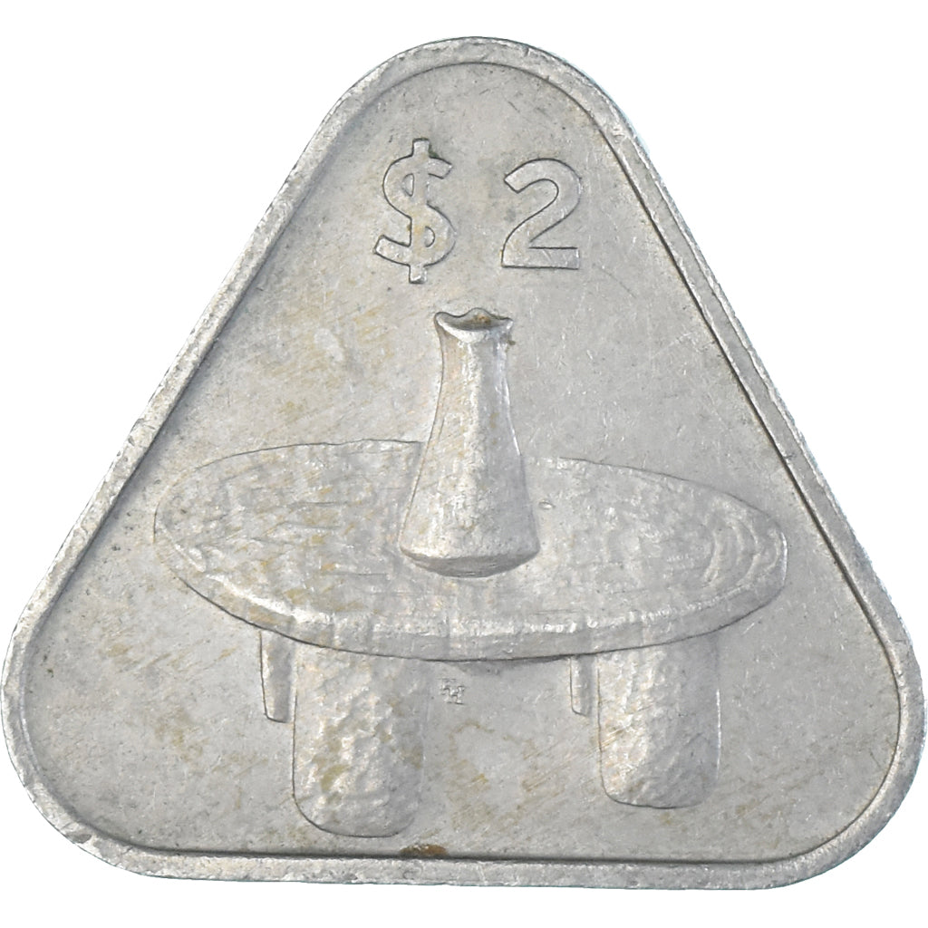 Monnaie, Îles Cook, 2 Dollars, 1992