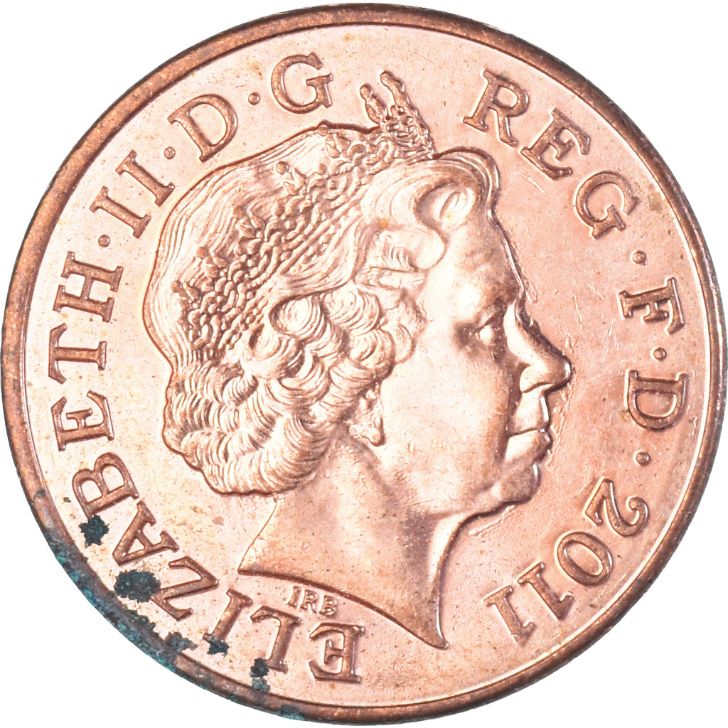 Moeda, Grã-Bretanha, 2 Pence, 2011