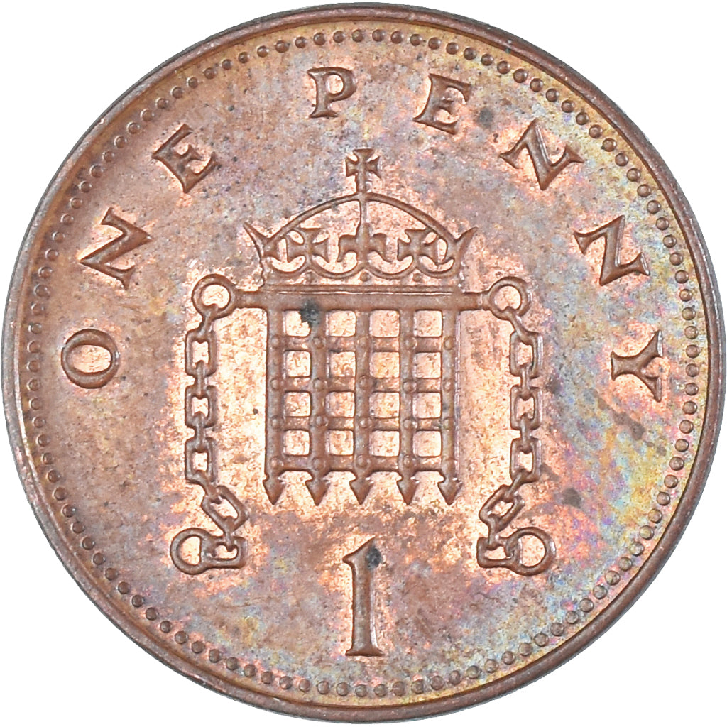 Moeda, Grã-Bretanha, Penny, 2002