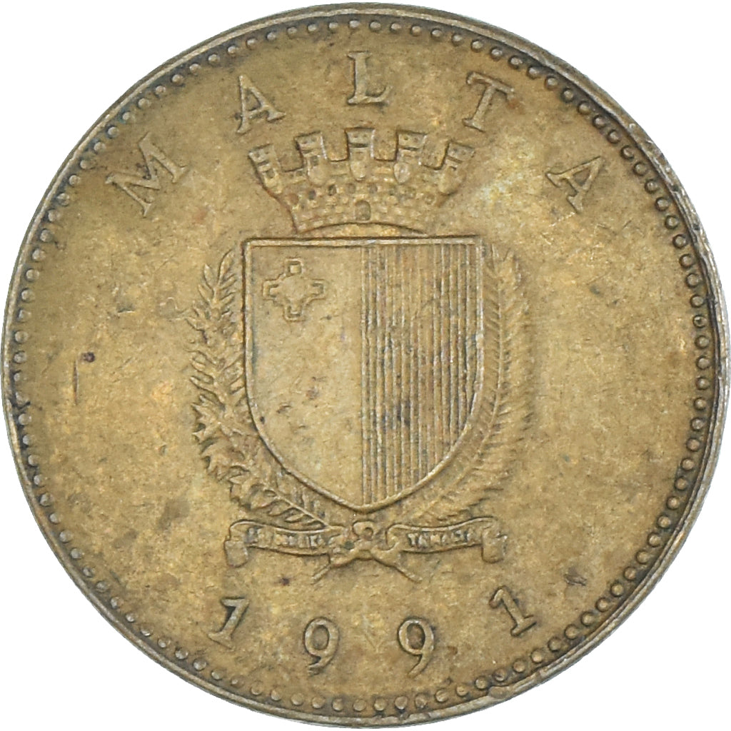 Coin, Malta, Cent, 1991