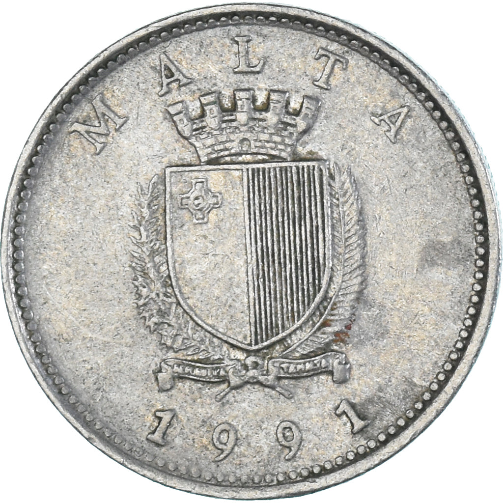 Moneta, Malta, 10 Cents, 1991