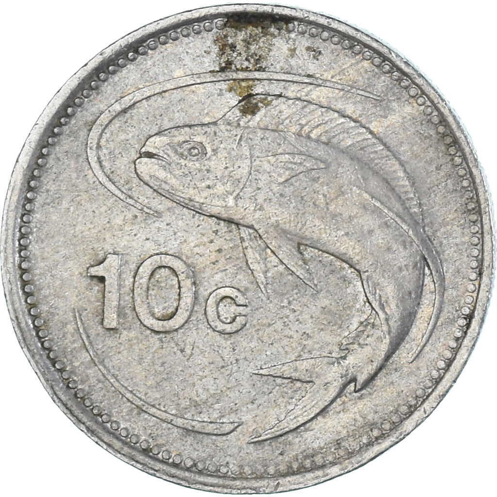 Moneta, Malta, 10 Cents, 1991