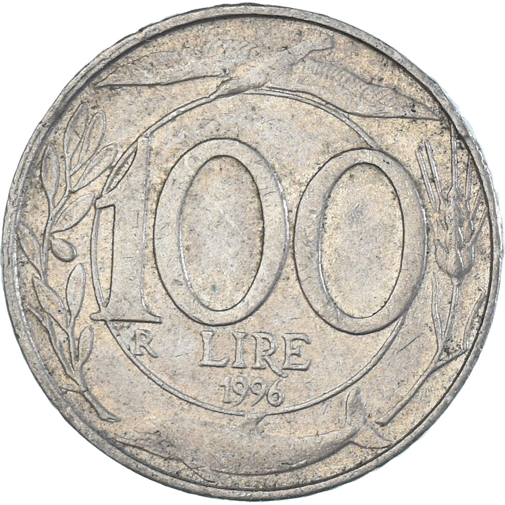 Moneda, Italia, 100 Lire, 1996