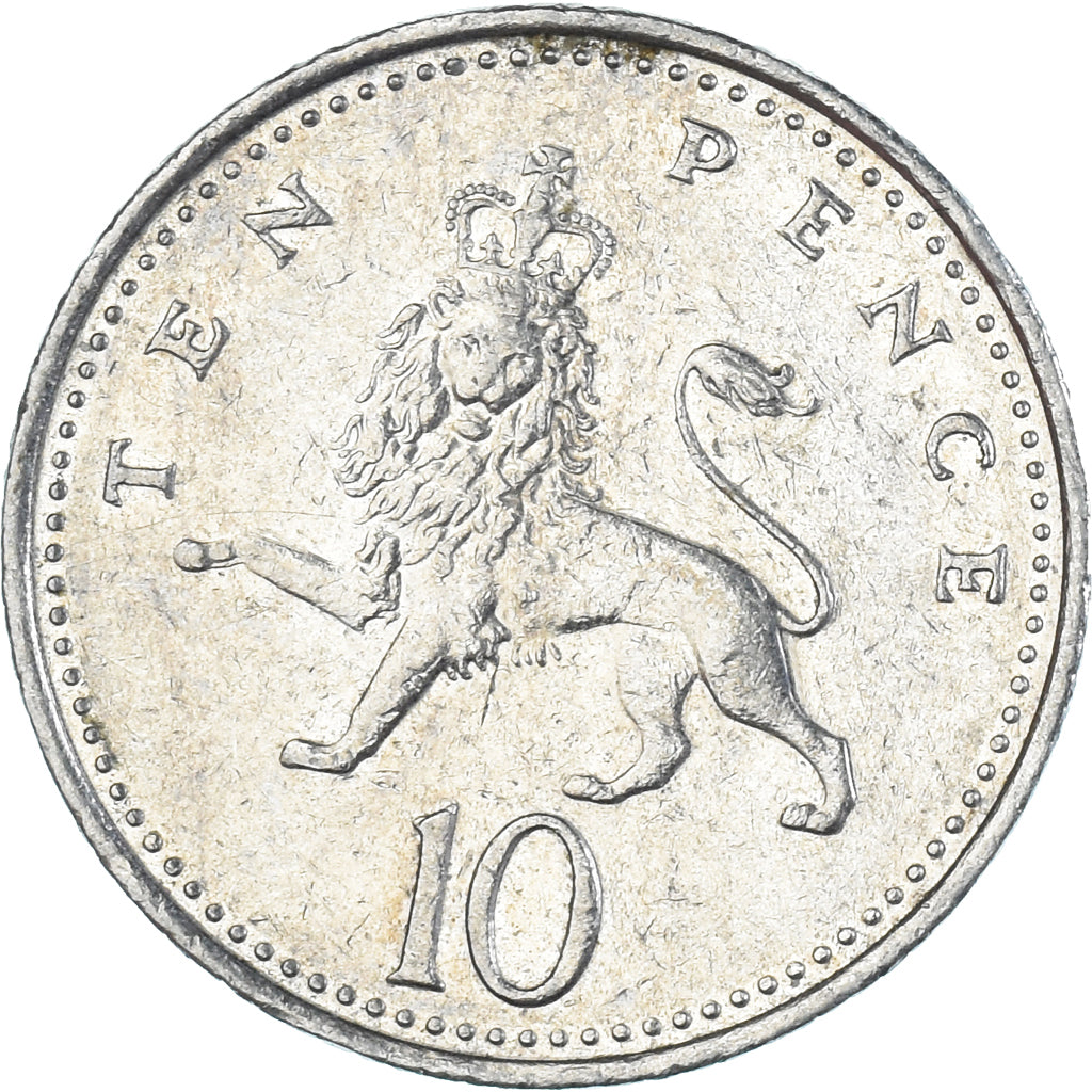 Münze, Großbritannien, 10 Pence, 2000