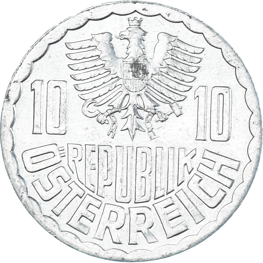 Moeda, Áustria, 10 Groschen, 1994