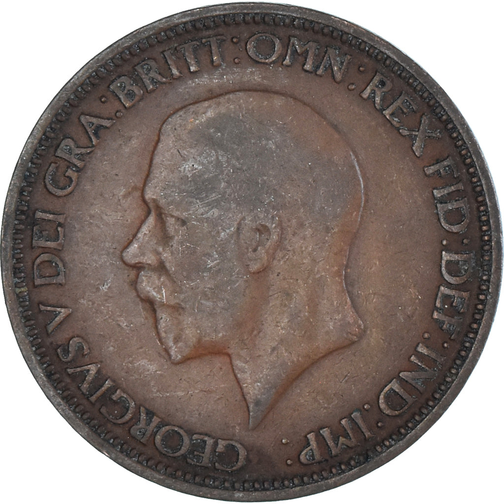 Monnaie, Grande-Bretagne, 1/2 Penny, 1935