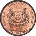 Coin, Singapore, Cent, 1995