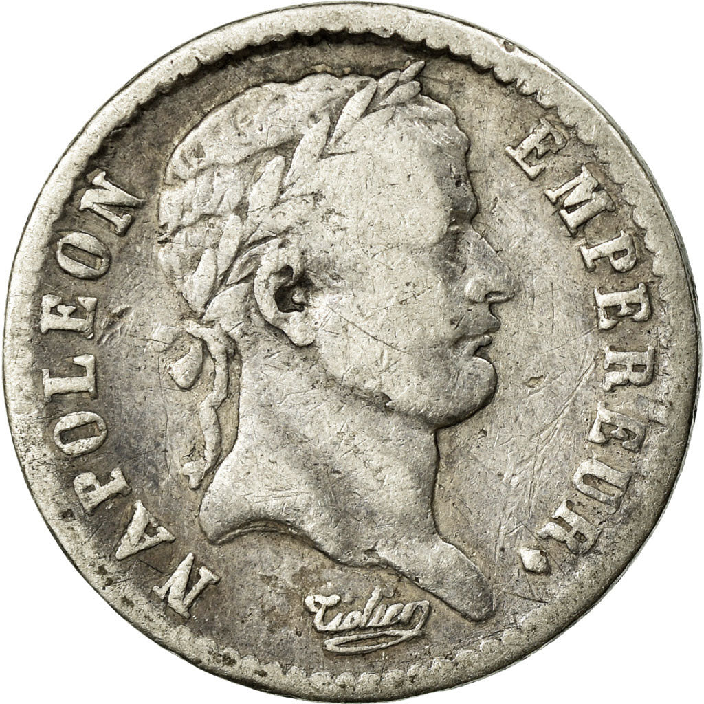 Coin, France, Napoléon I, 1/2 Franc, 1812, Nantes, VF(20-25), Silver