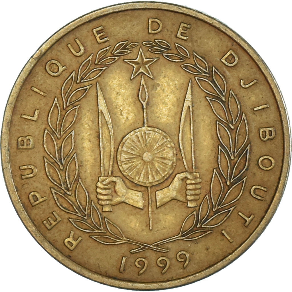Munten, Djibouti, 10 Francs, 1999