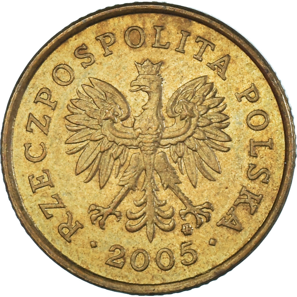 Moneta, Polonia, 5 Groszy, 2005